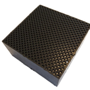 Резиновый куб из моли, размеры 100x100x50